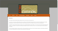 Desktop Screenshot of hillscertifiers.com.au